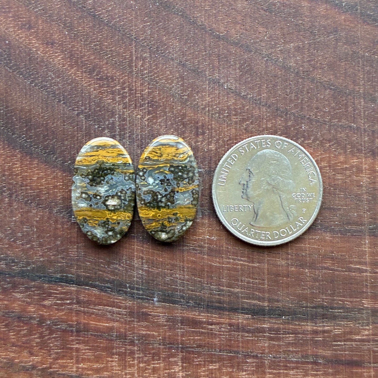 Ocean Jasper - Cabochon Pair - Oval - Teardrop - Rectangle