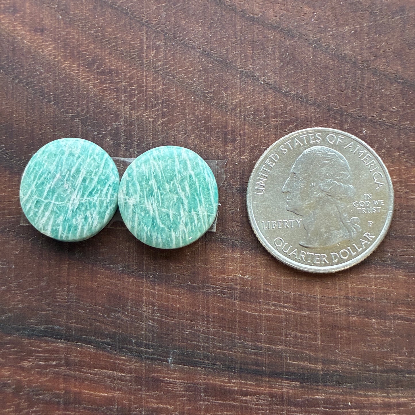 Amazonite - Cabochon Pair - Oval - Teardrop - Marquise - Round