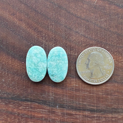 Amazonite - Cabochon Pair - Oval - Teardrop - Marquise - Round