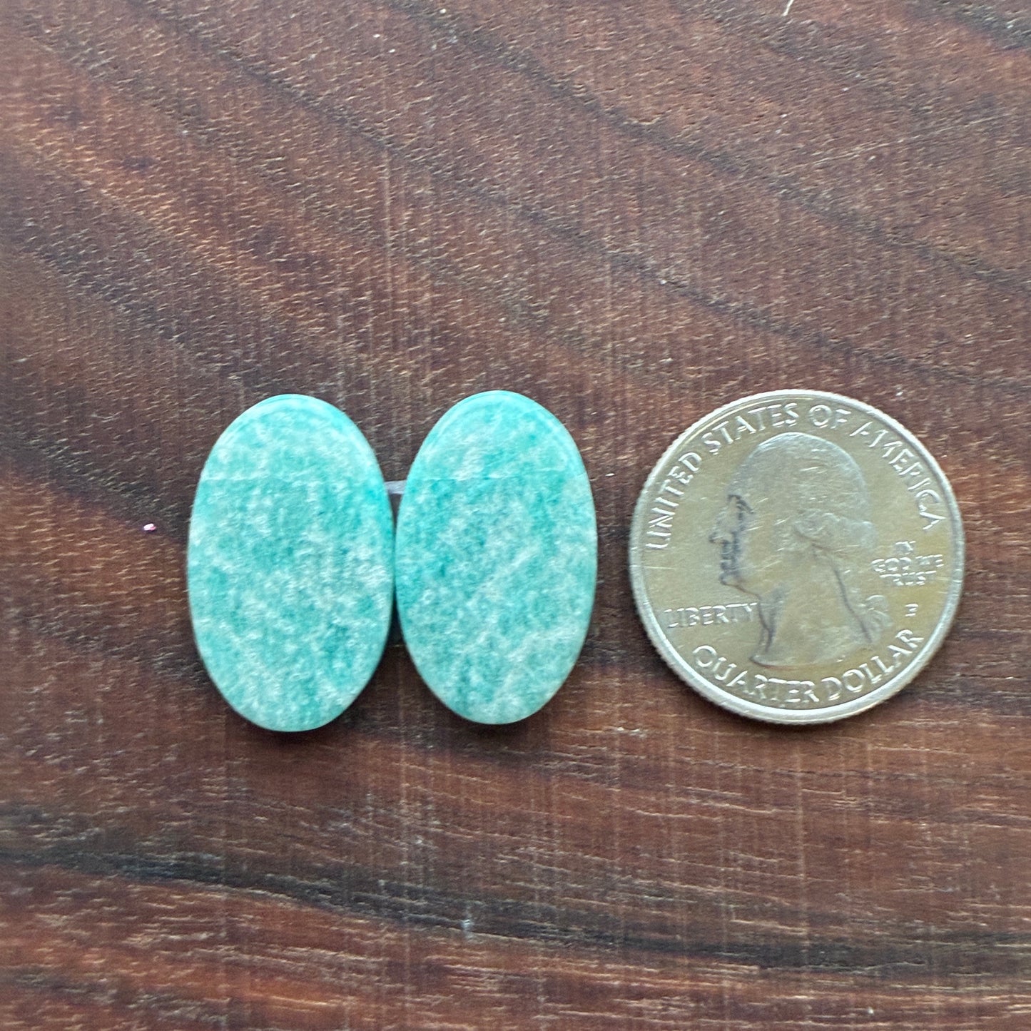 Amazonite - Cabochon Pair - Oval - Teardrop - Marquise - Round