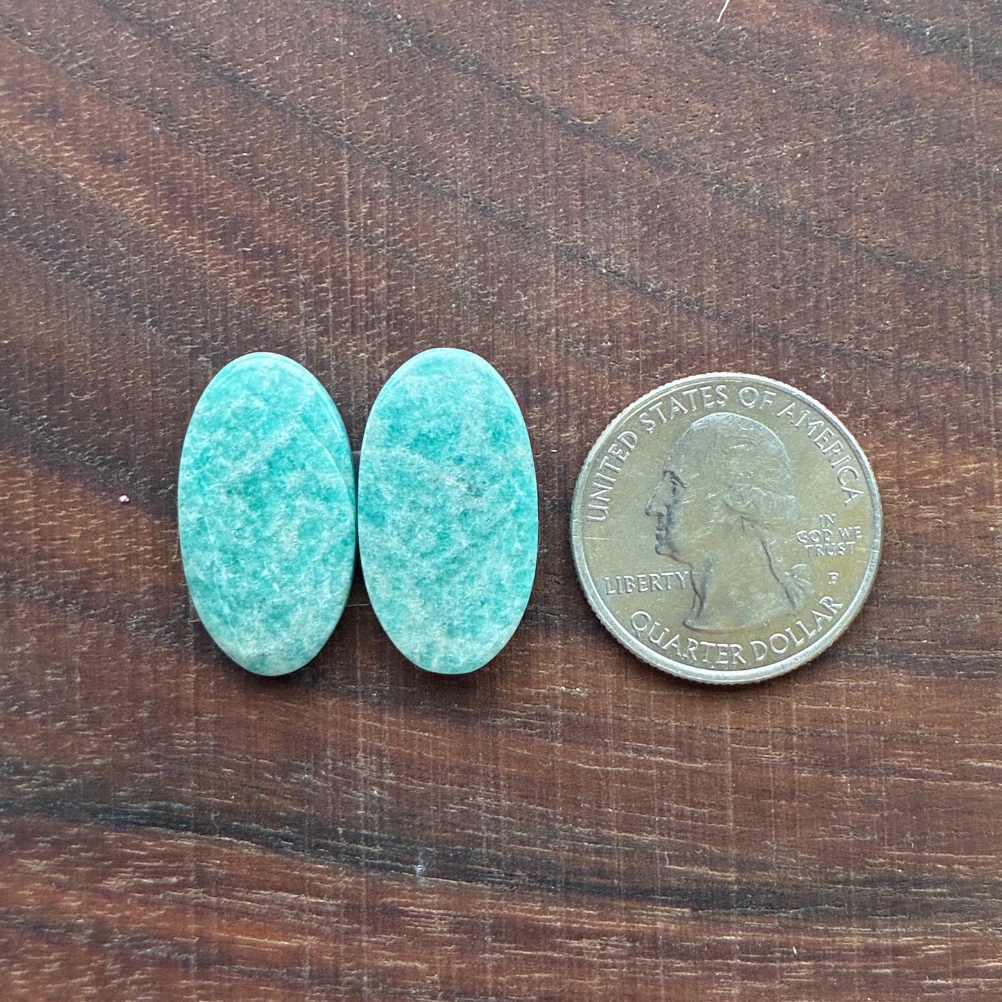 Amazonite - Cabochon Pair - Oval - Teardrop - Marquise - Round
