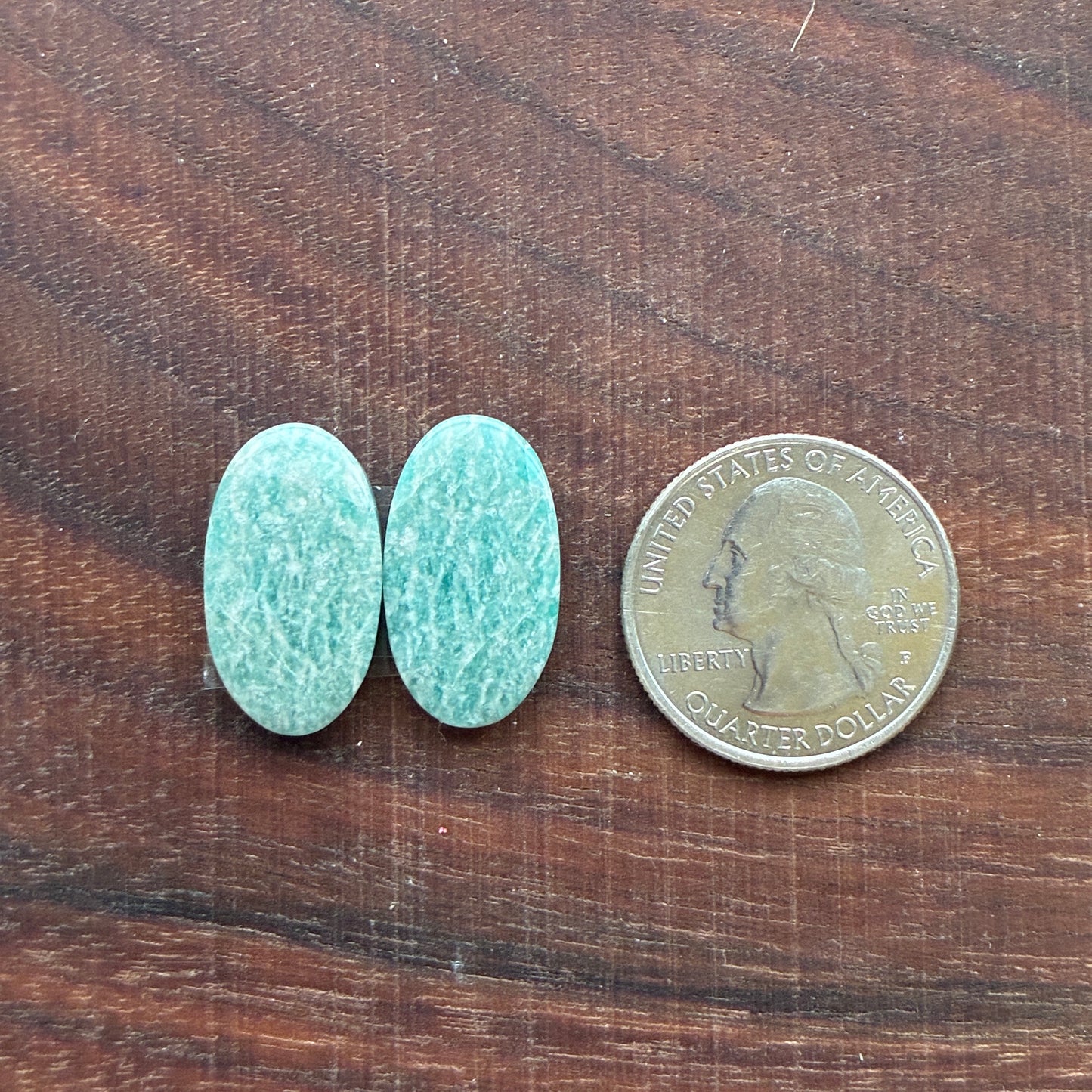 Amazonite - Cabochon Pair - Oval - Teardrop - Marquise - Round