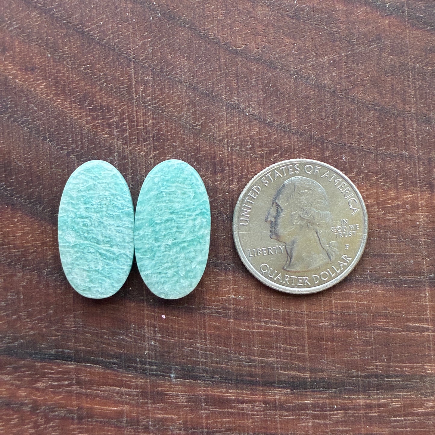 Amazonite - Cabochon Pair - Oval - Teardrop - Marquise - Round