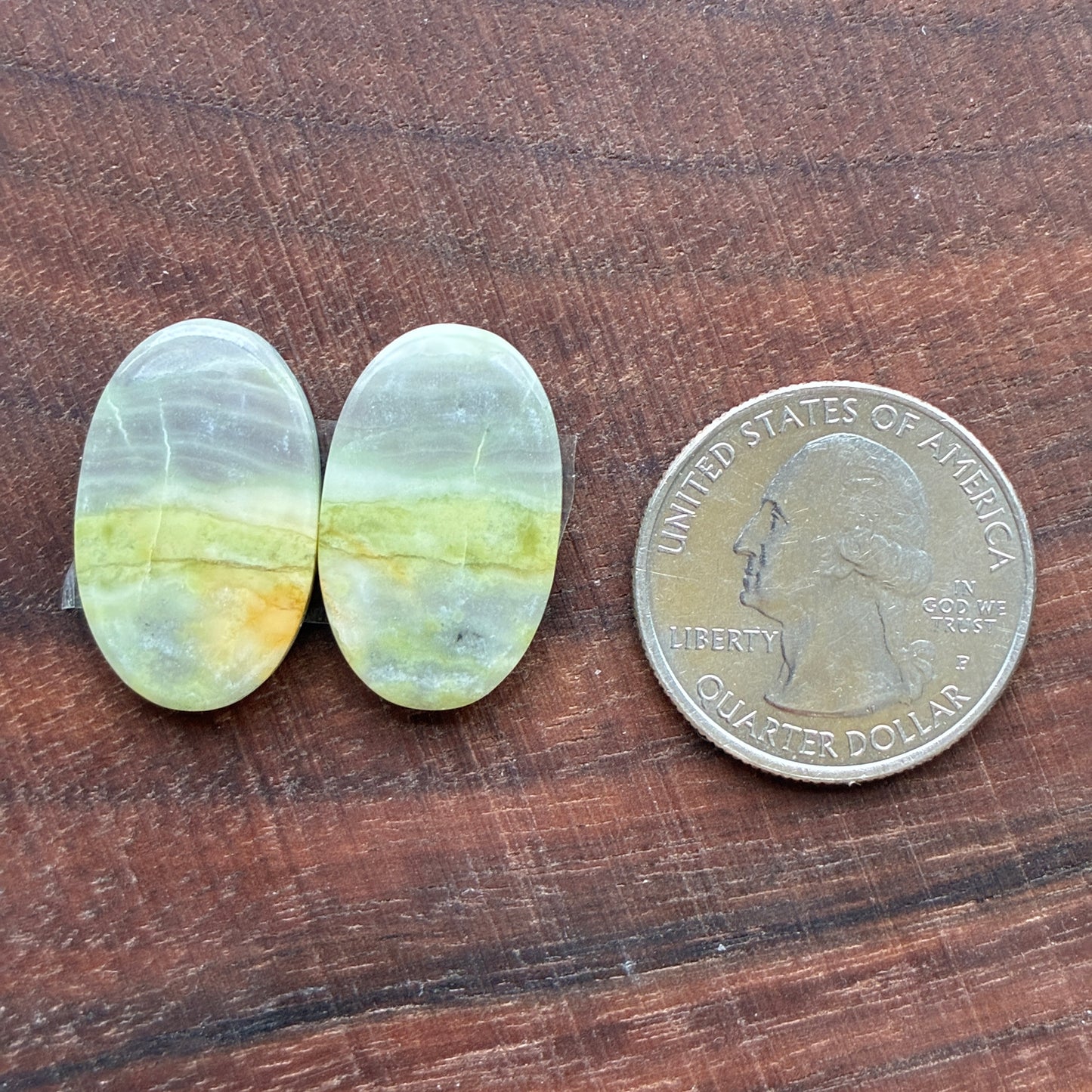 Serpentine - Cabochon Pair - Oval - Teardrop - Round