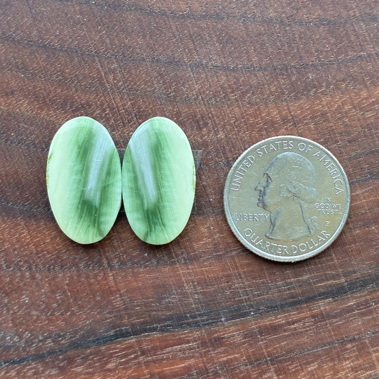 Serpentine - Cabochon Pair - Oval - Teardrop - Round