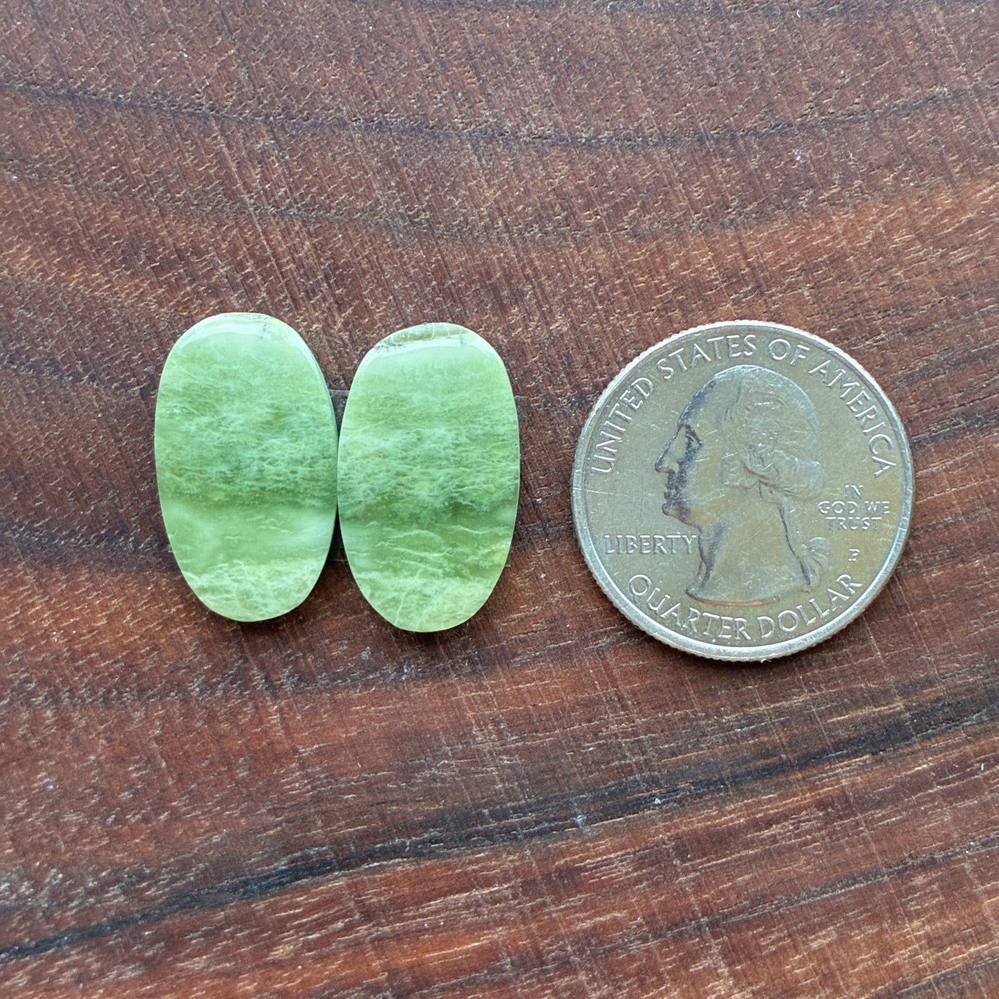 Serpentine - Cabochon Pair - Oval - Teardrop - Round