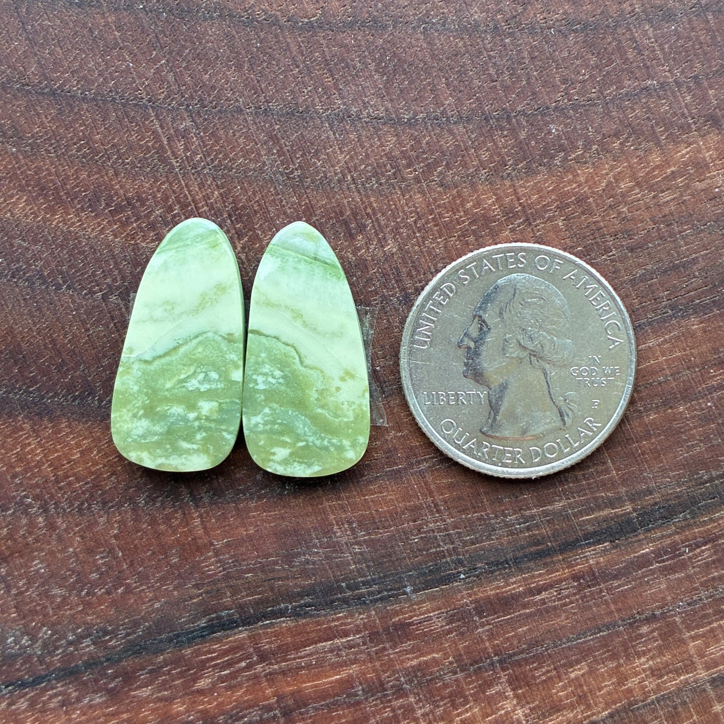 Serpentine - Cabochon Pair - Oval - Teardrop - Round