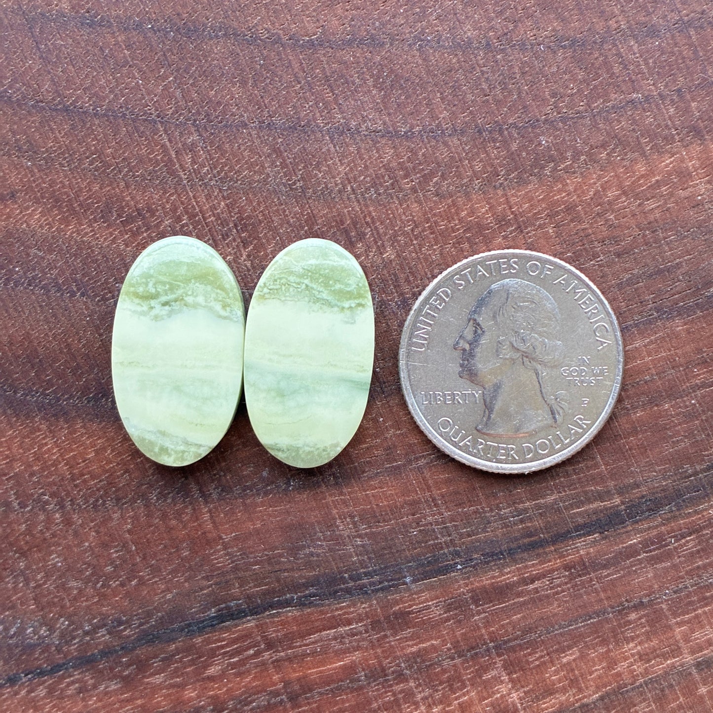 Serpentine - Cabochon Pair - Oval - Teardrop - Round