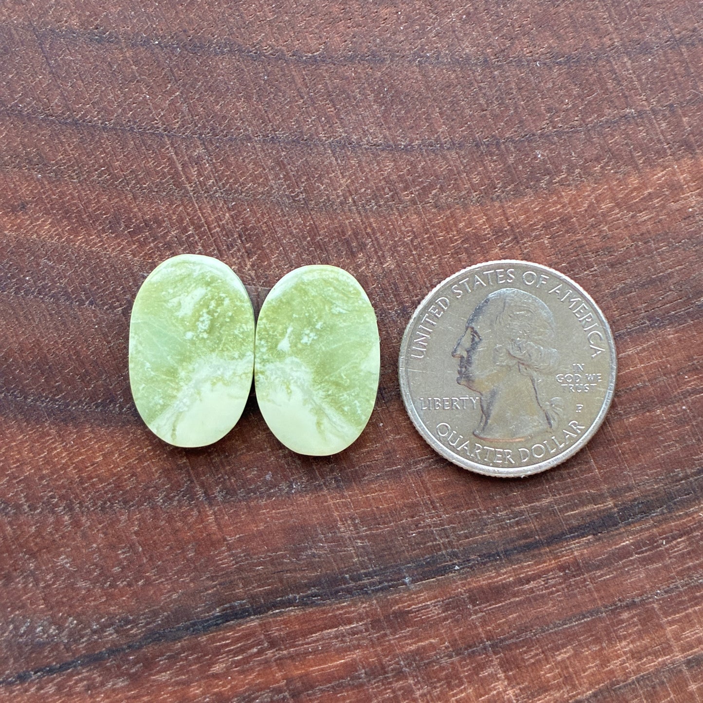 Serpentine - Cabochon Pair - Oval - Teardrop - Round