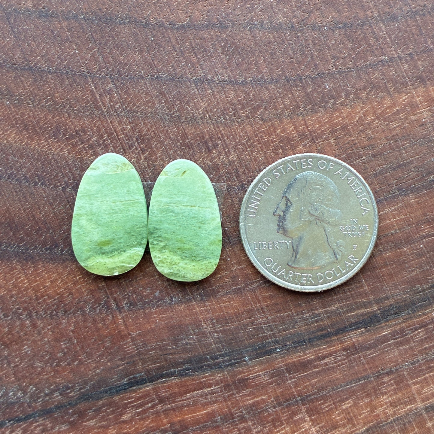 Serpentine - Cabochon Pair - Oval - Teardrop - Round