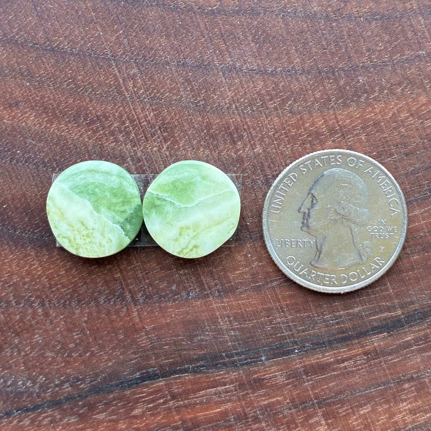 Serpentine - Cabochon Pair - Oval - Teardrop - Round