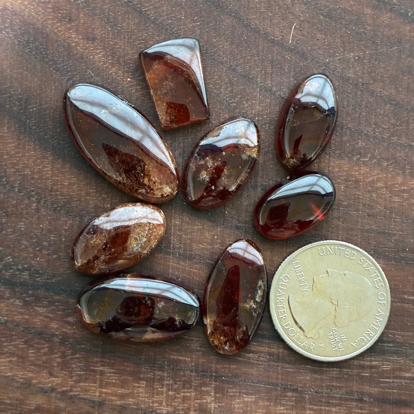 Hessonite Garnet - Cabochon - Oval