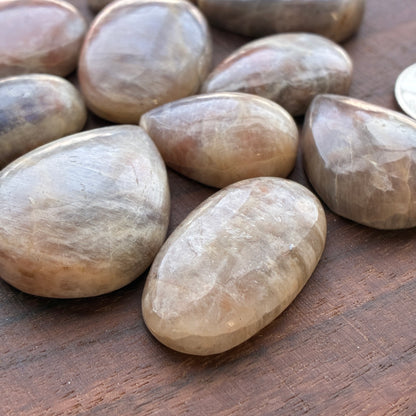 Belomorite - Moonstone Sunstone - Oval - Teardrop