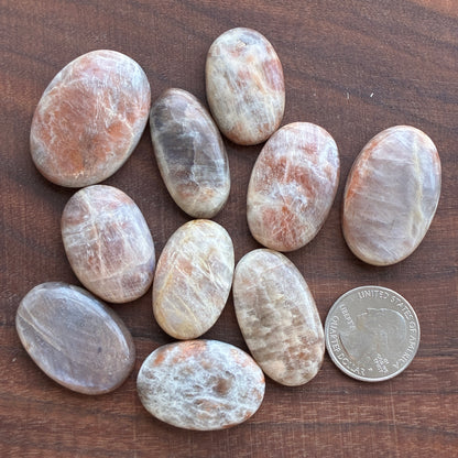 Belomorite - Moonstone Sunstone - Oval - Teardrop