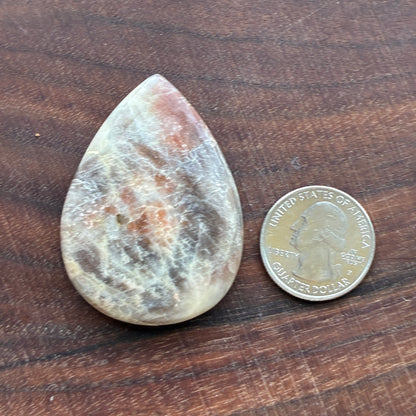 Belomorite - Moonstone Sunstone - Oval - Teardrop
