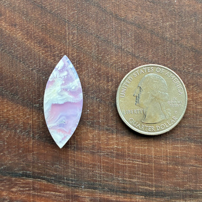 Limited New Color - Plum Agate Aurora Doublet - Cabochon - Pink - Heart - Marquise - Teardrop