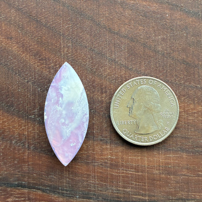 Limited New Color - Plum Agate Aurora Doublet - Cabochon - Pink - Heart - Marquise - Teardrop