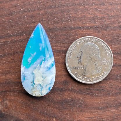 Plum Agate Aurora Doublet - Cabochon - Oval - Teardrop - Round