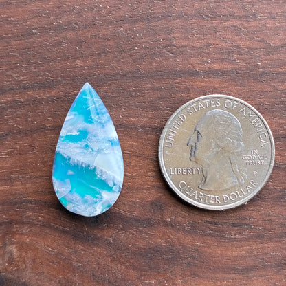 Plum Agate Aurora Doublet - Cabochon - Oval - Teardrop - Round