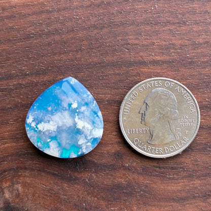 Plum Agate Aurora Doublet - Cabochon - Oval - Teardrop - Round