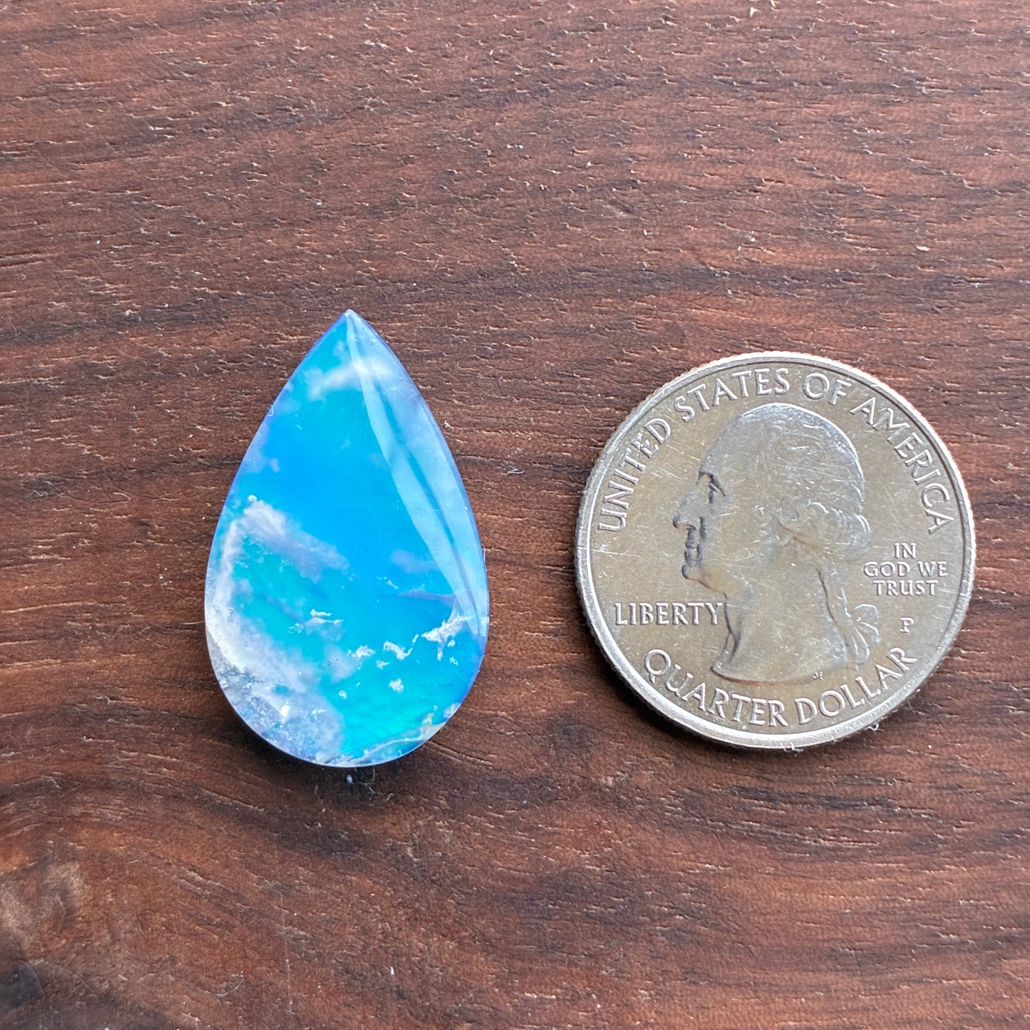 Plum Agate Aurora Doublet - Cabochon - Oval - Teardrop - Round