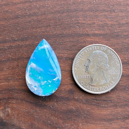 Plum Agate Aurora Doublet - Cabochon - Oval - Teardrop - Round