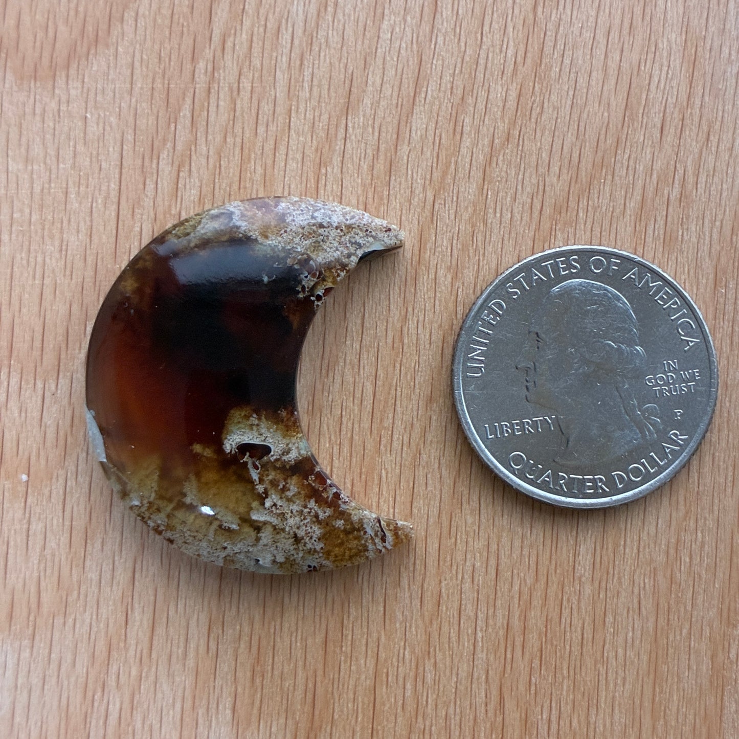 Indonesia Grass Amber - Cabochon - Moon - Teardrop - Oval - Round