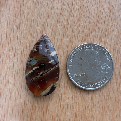 Indonesia Grass Amber - Cabochon - Moon - Teardrop - Oval - Round
