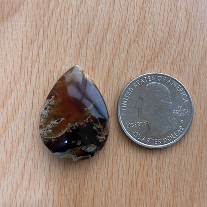 Indonesia Grass Amber - Cabochon - Moon - Teardrop - Oval - Round