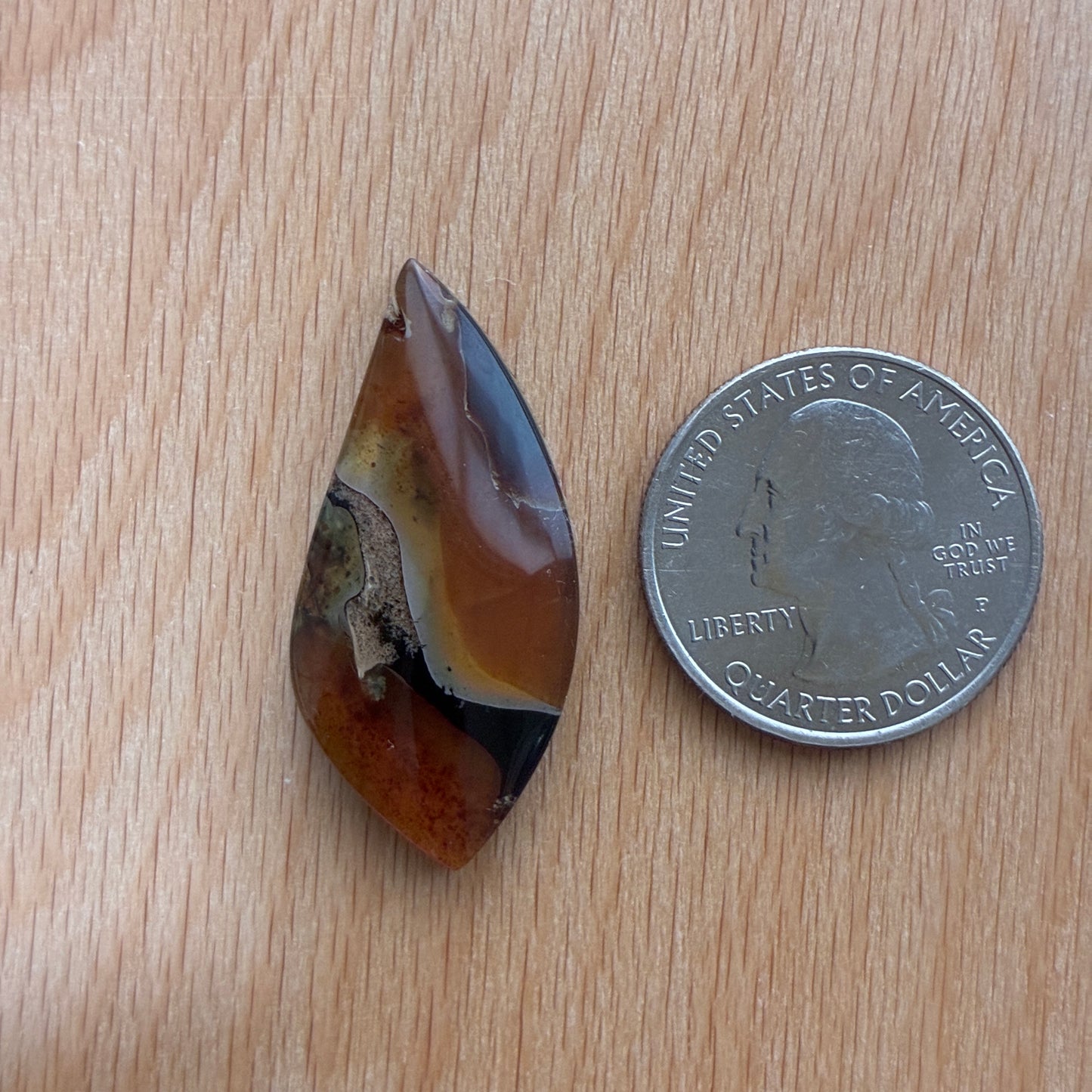 Indonesia Grass Amber - Cabochon - Moon - Teardrop - Oval - Round