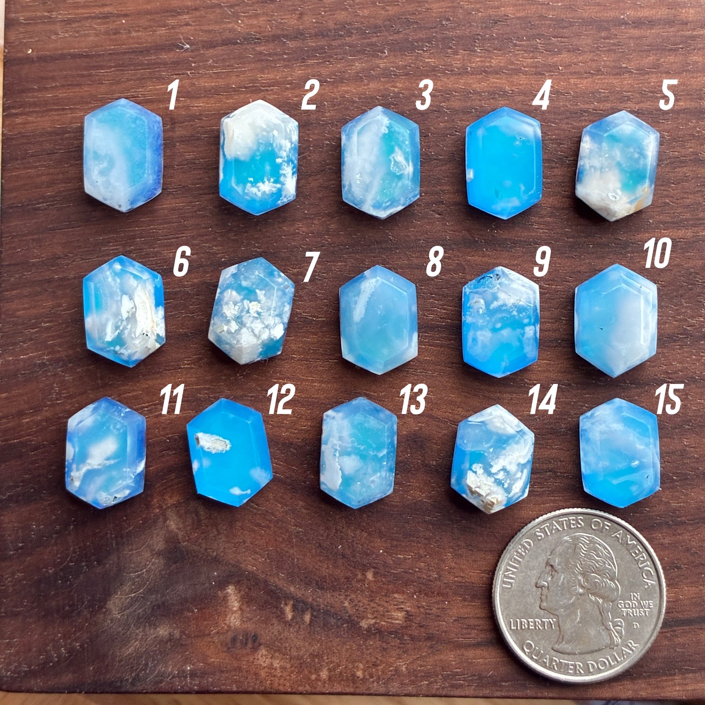 Plum Agate Aurora Doublet - Cabochon - Ring Size