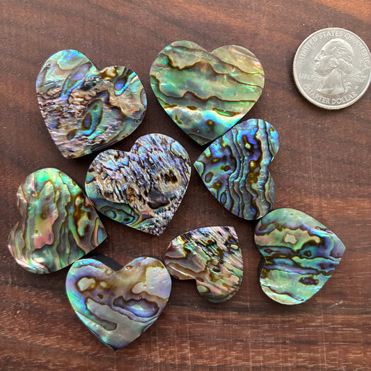 Abalone - Cabochon - Heart Shape