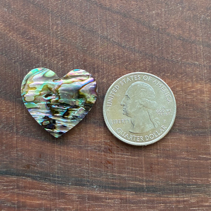Abalone - Cabochon - Heart Shape
