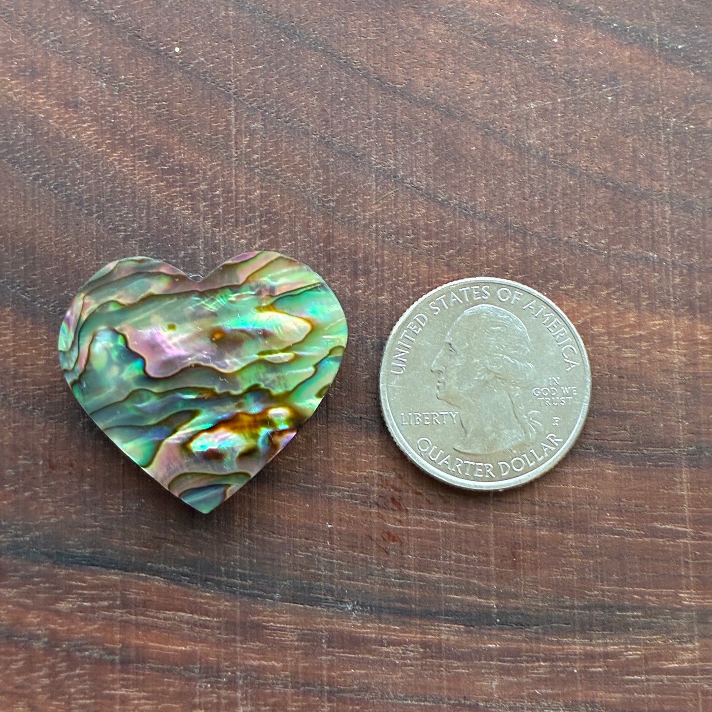 Abalone - Cabochon - Heart Shape