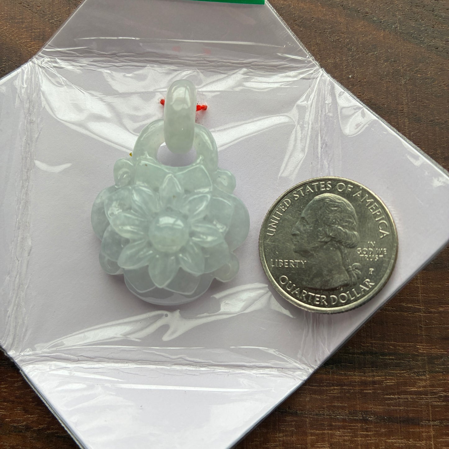 Natural Burmese Jadeite Pendant