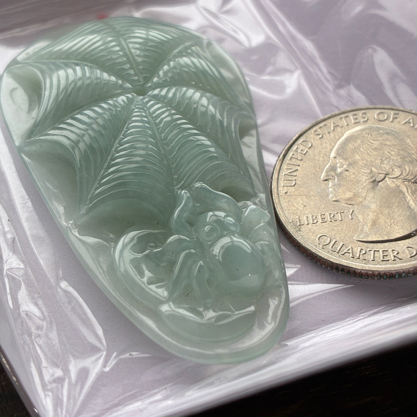Natural Burmese Jadeite Pendant