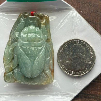 Natural Burmese Jadeite Pendant