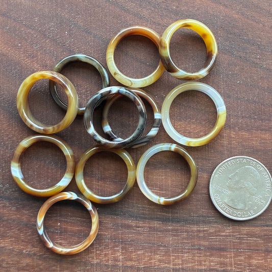 Crystal Ring - Agate - US Size 5~6