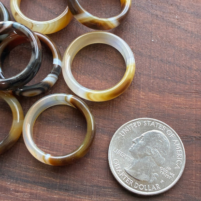 Crystal Ring - Agate - US Size 5~6