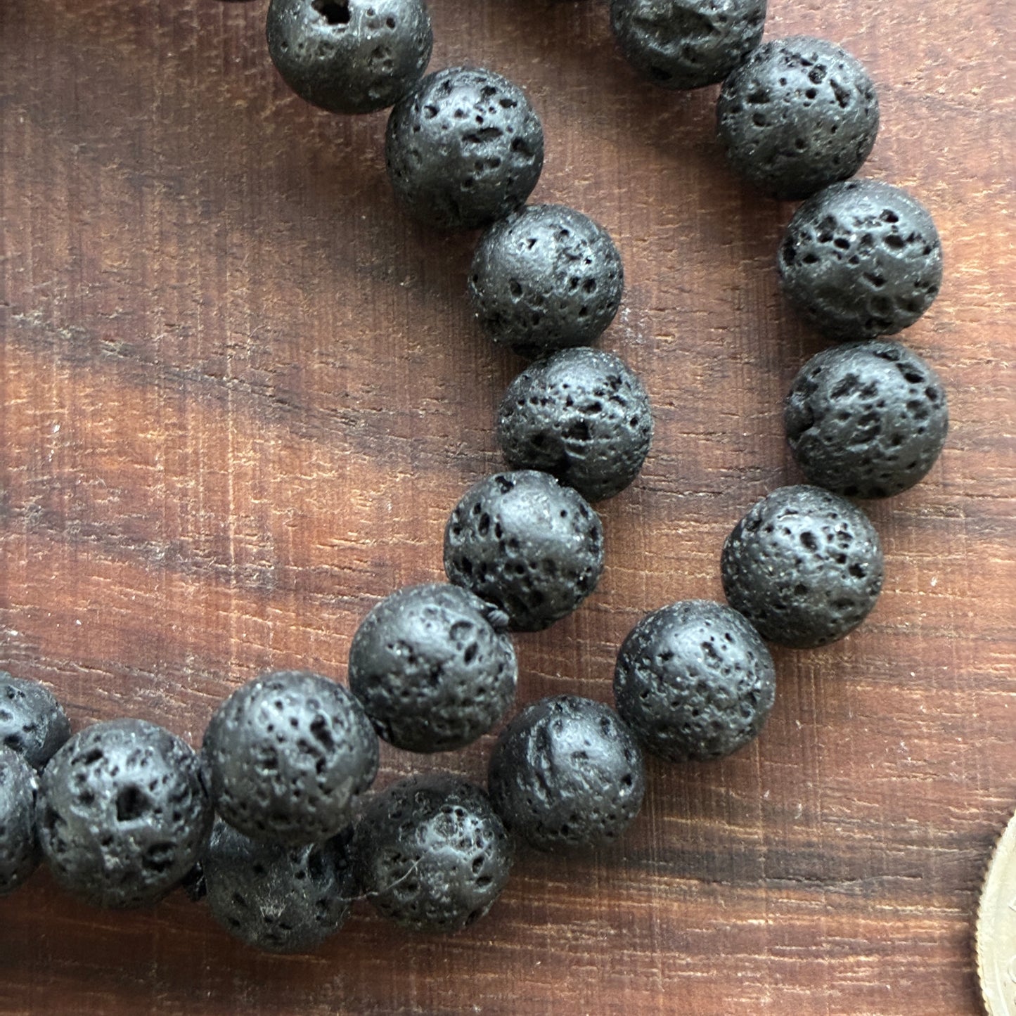 Lava Stone 8.5mm Bead Bracelet