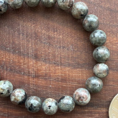 Yopperlite 8.5mm Bead Bracelet