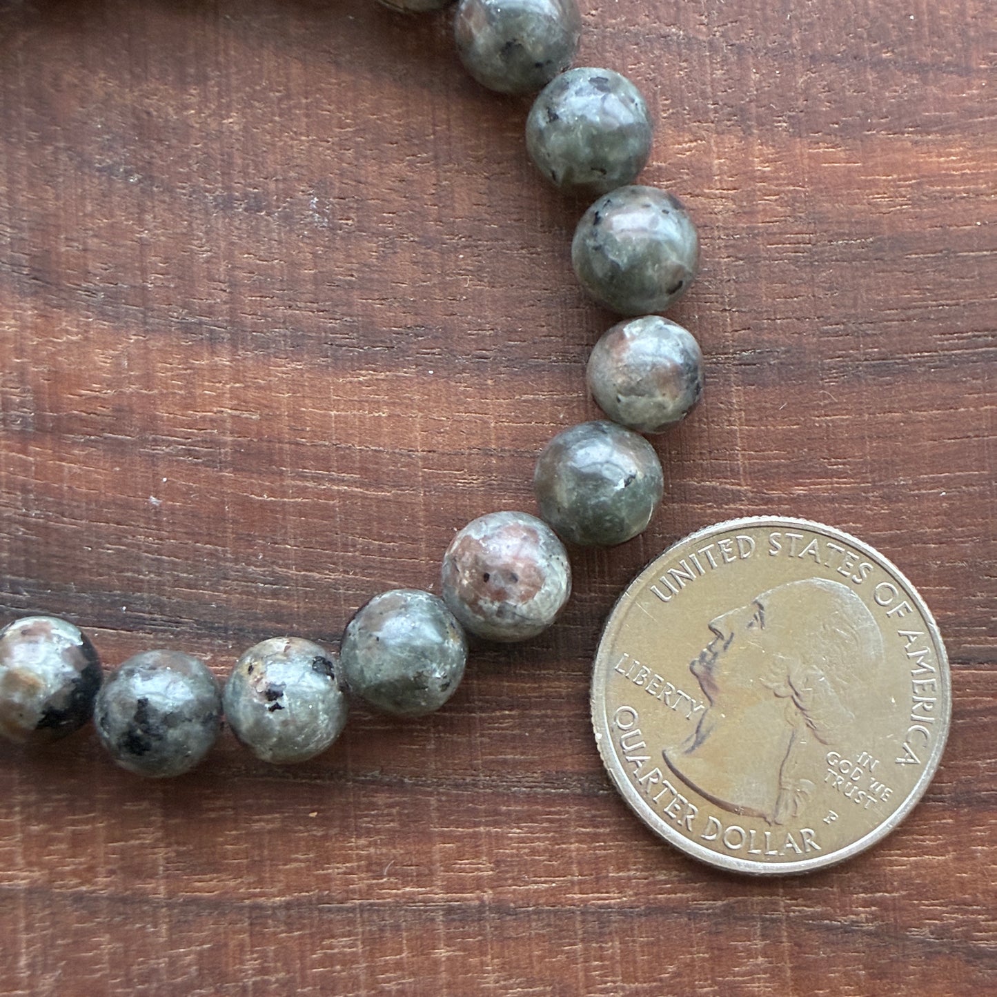 Yopperlite 8.5mm Bead Bracelet
