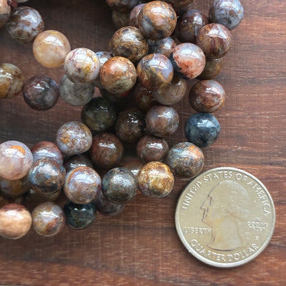 Pietersite 8mm Bead Bracelet