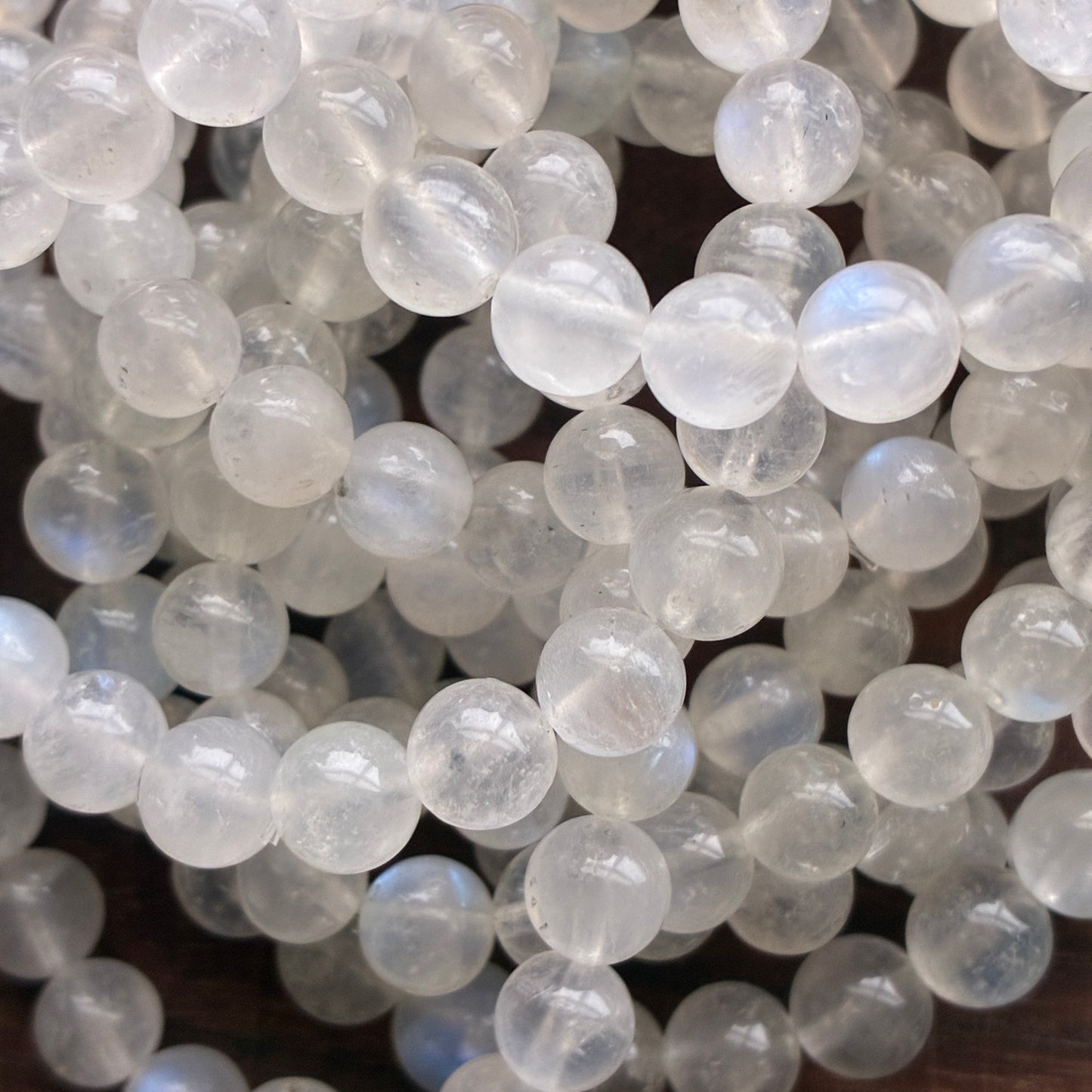 Rainbow Moonstone 7-8mm Bead Bracelet
