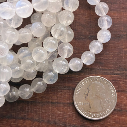 Rainbow Moonstone 7-8mm Bead Bracelet