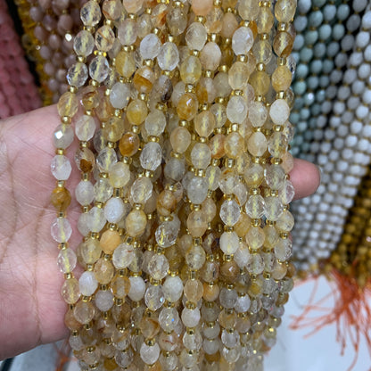 PRE-ORDER - WAREHOUSE - FACETED OVAL - BEAD STRAND