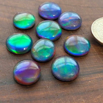 Aurora Opal Doublet Cabochon