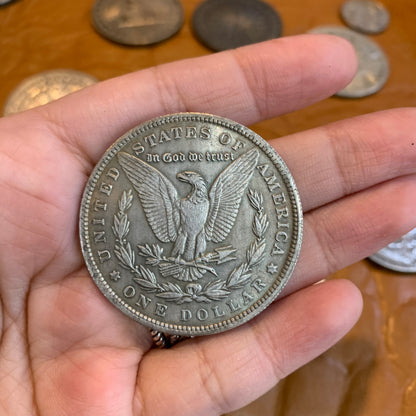 IN STOCK - Brass Coin $8