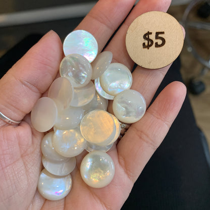 IN STOCK - MOTHER OF PEARL - CABOCHON - BEAD - MOON - OVAL - CLOUD - STAR