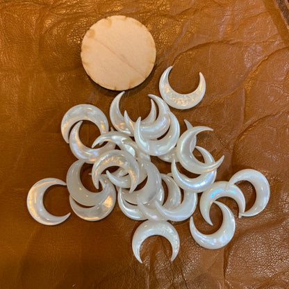 IN STOCK - MOTHER OF PEARL - CABOCHON - BEAD - MOON - OVAL - CLOUD - STAR